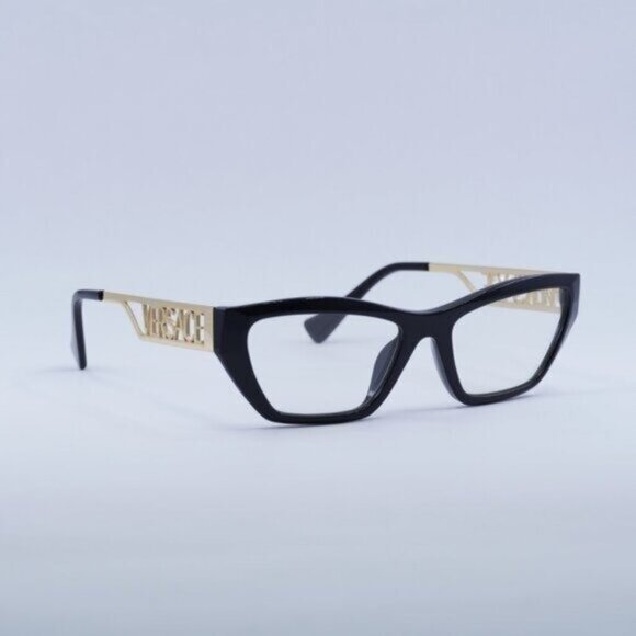 🕶️ New Versace VE3327U GB1 Eyeglasses - Black Frame - Picture 6 of 12